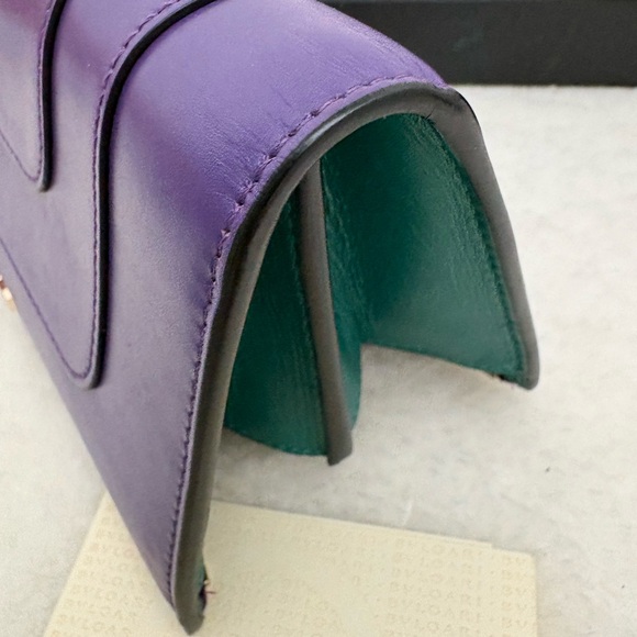 Authentic Bvlgari Serpenti Forever  Leather Zip Wallet - Picture 13 of 15